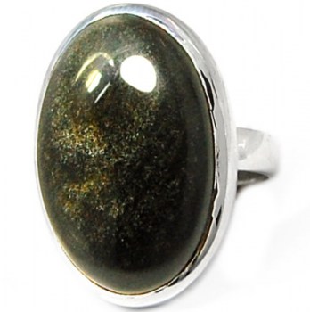 zilveren edelsteen ring 408